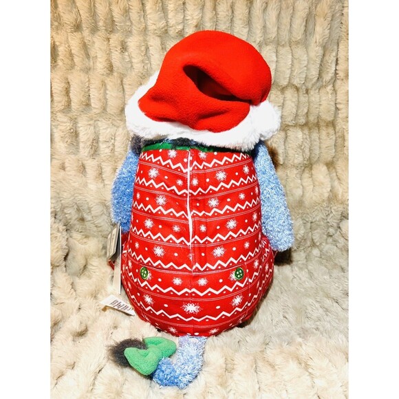 Disney Winnie the Pooh Eeyore Holiday Weighted Plush - New - Picture 5 of 7